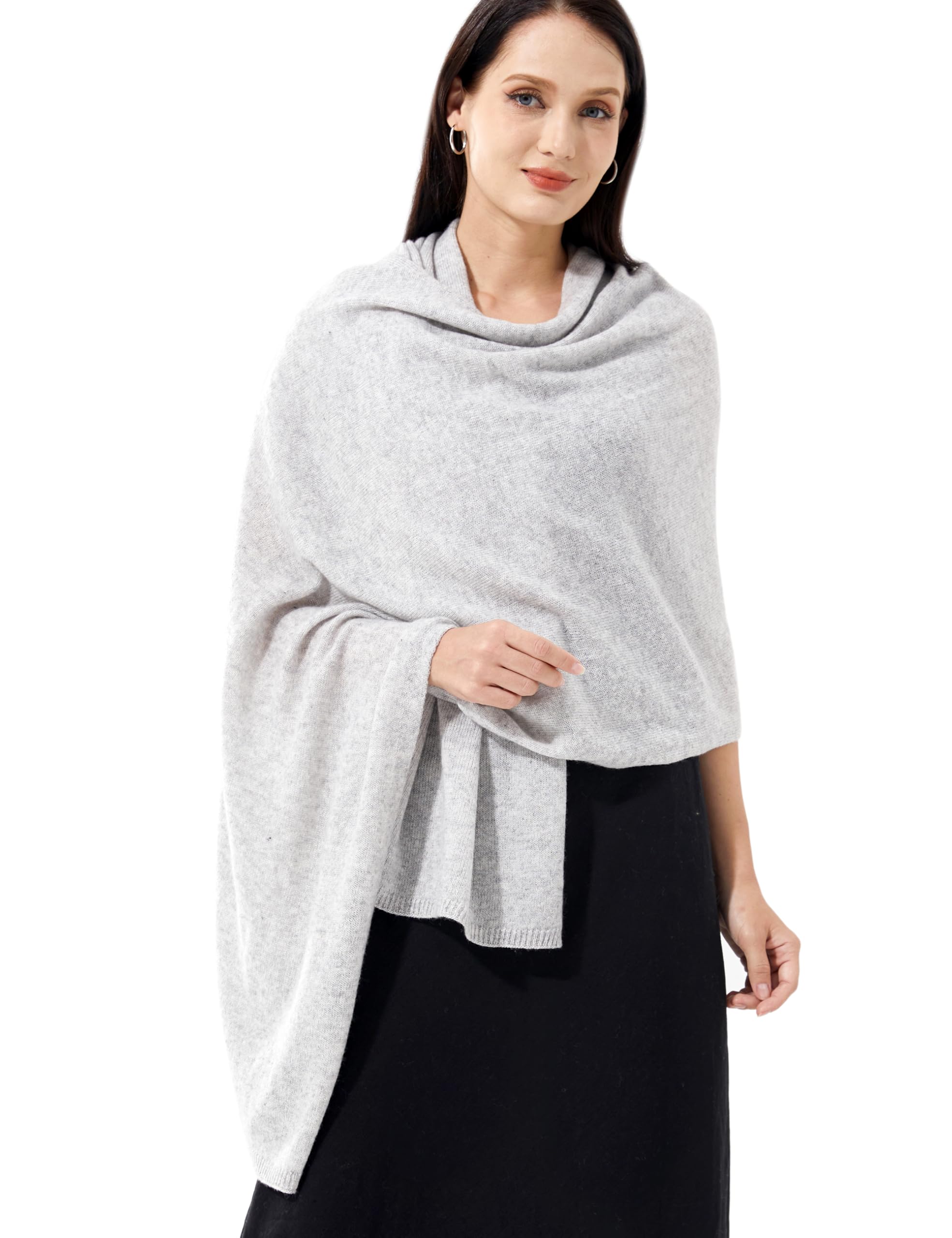 Cashmere Knit Shawl