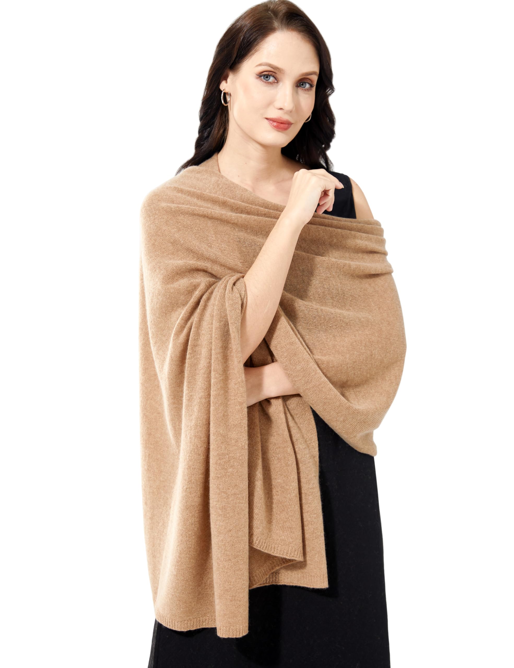 Cashmere Knit Shawl
