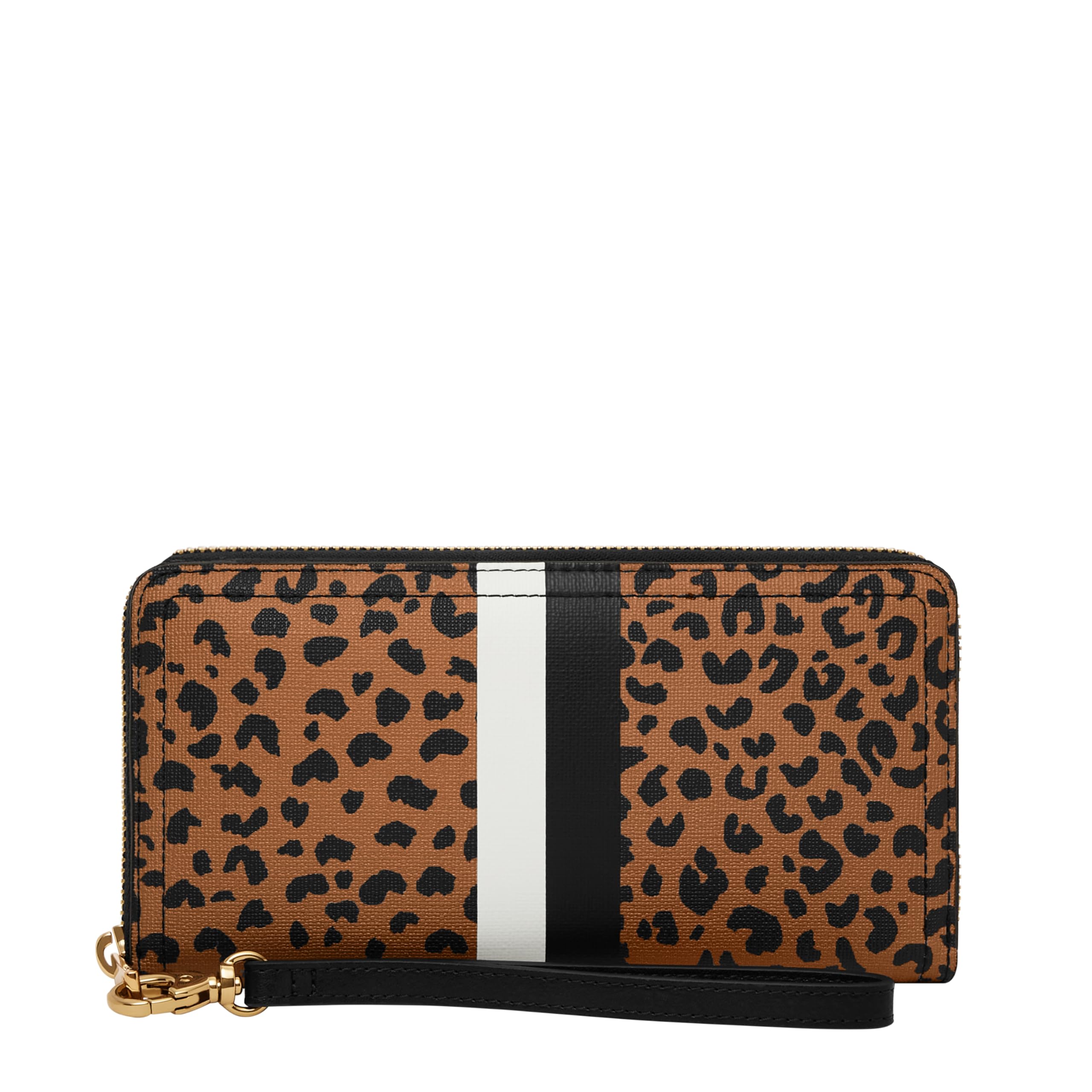 Leather Zip Around Wallet