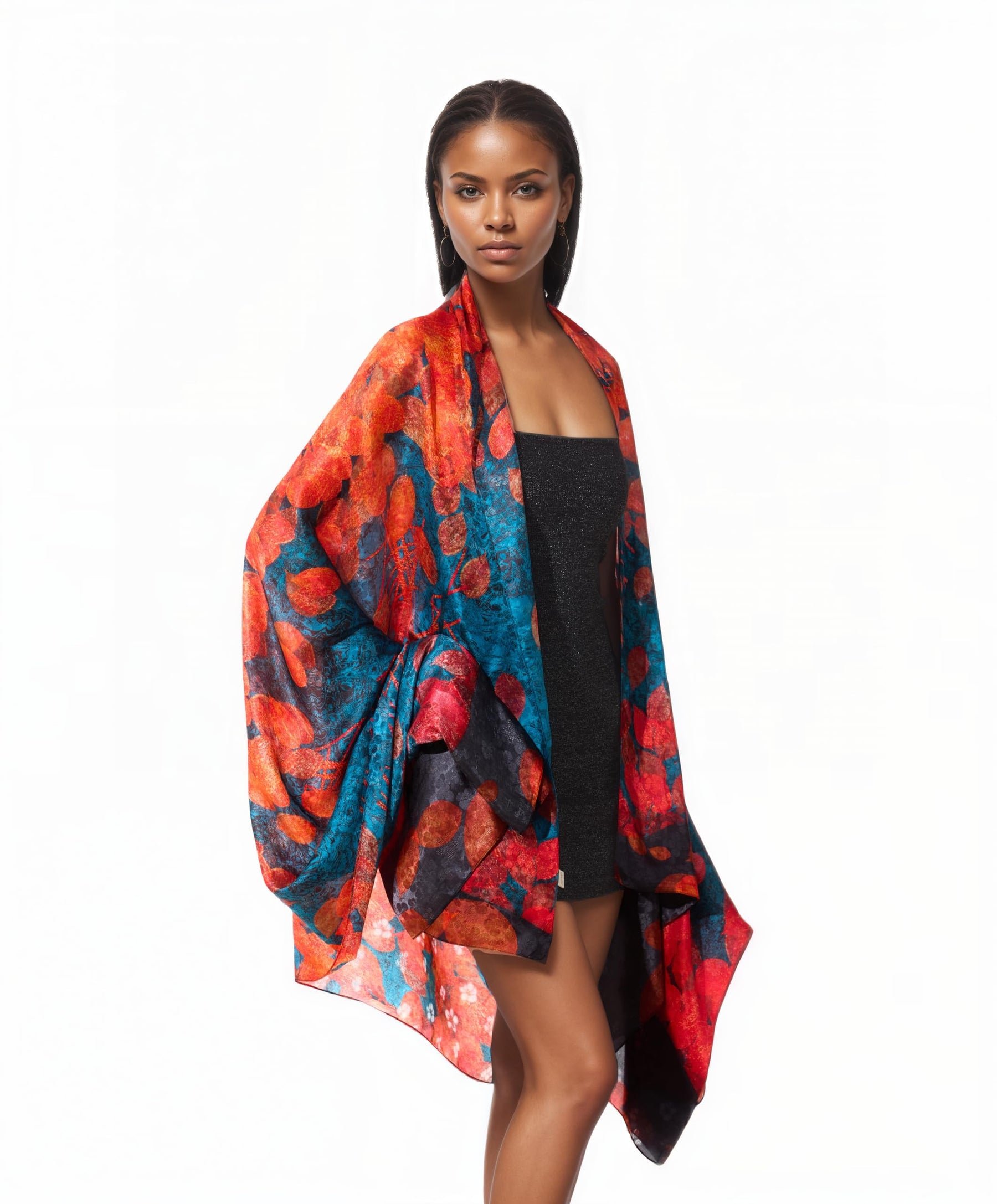 Oversized Mulberry Silk Shawl