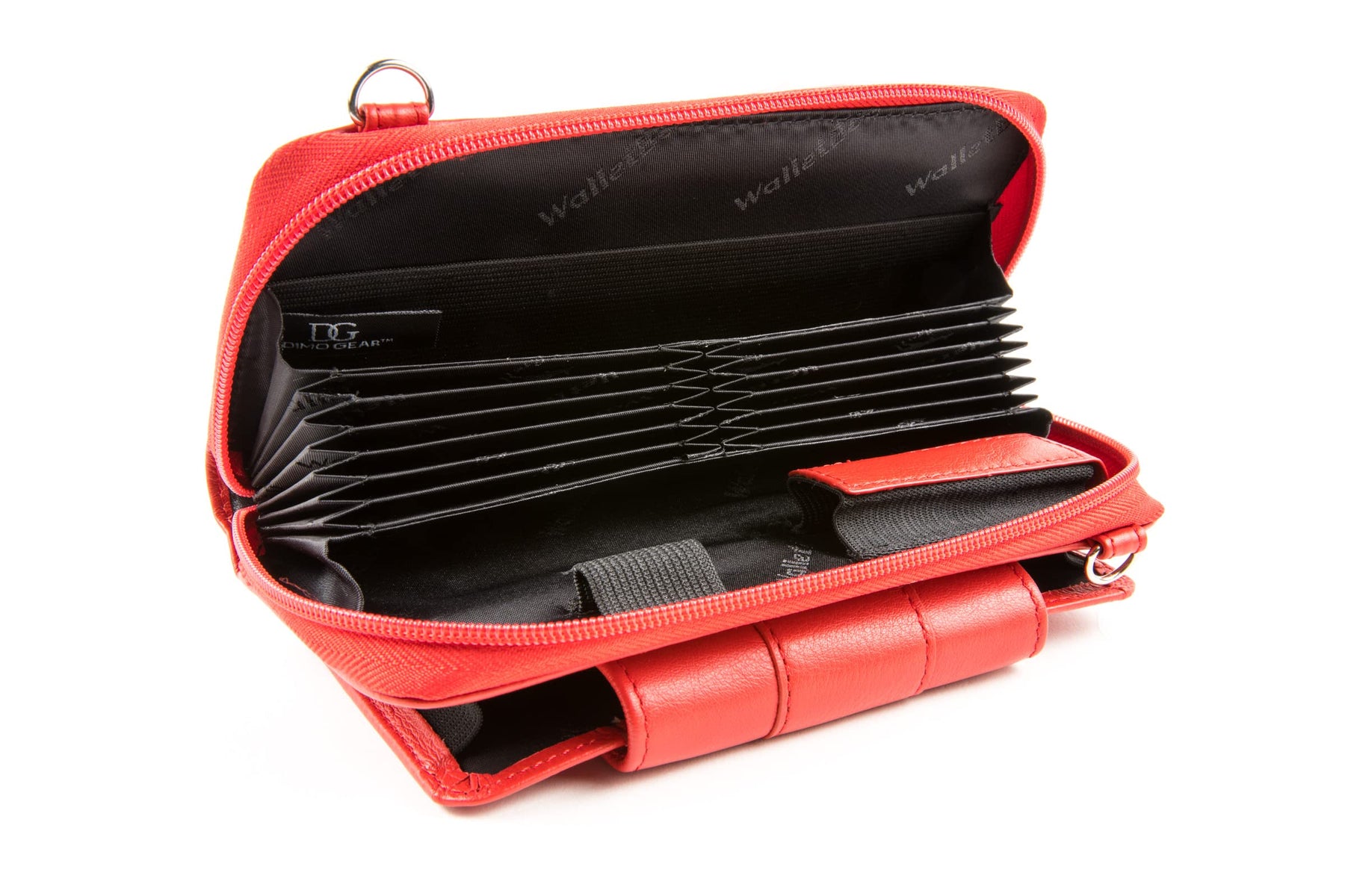 Leather RFID Phone Wallet Crossbody