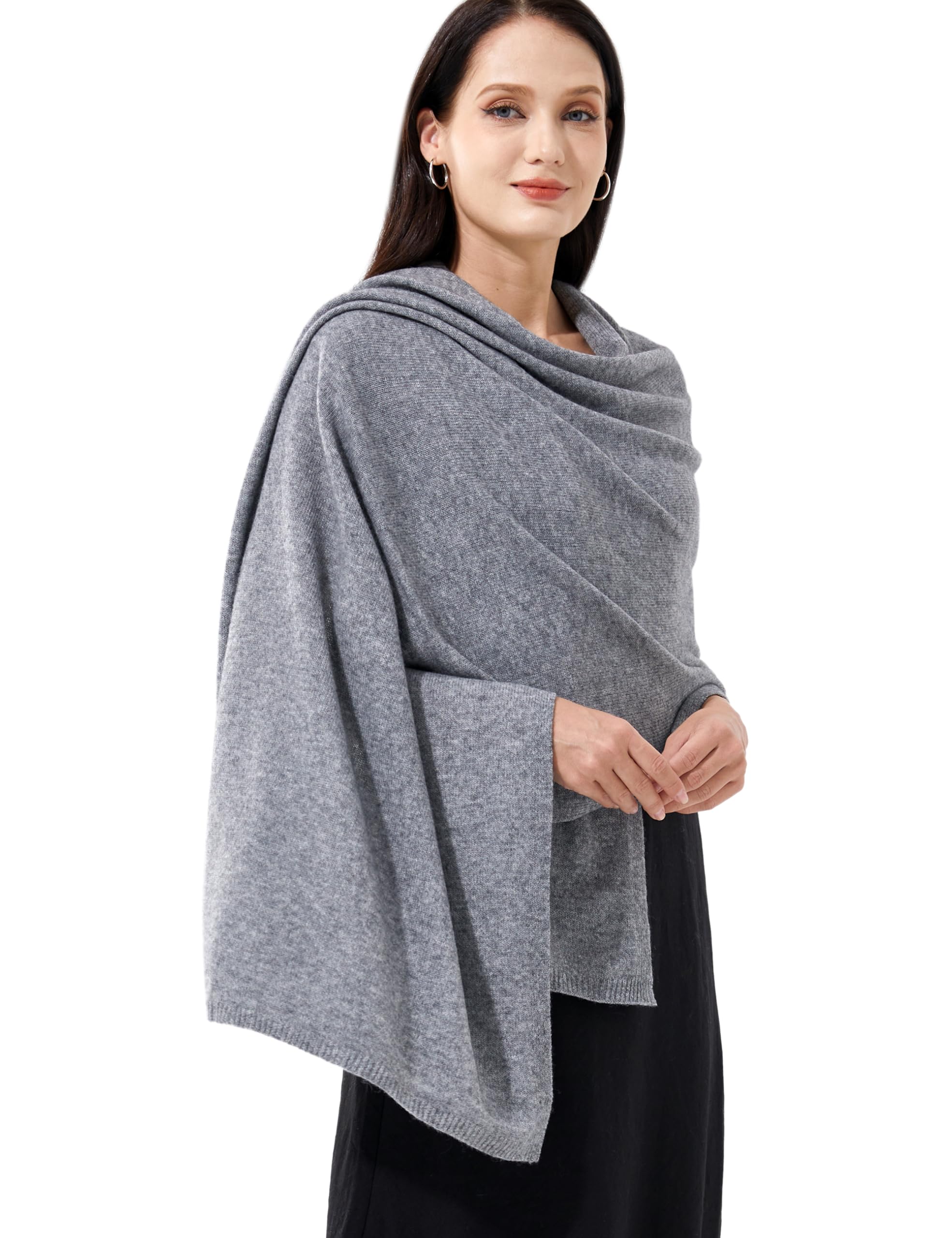 Cashmere Knit Shawl